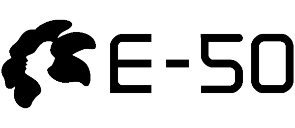 E-50 logo 2024 Black variant